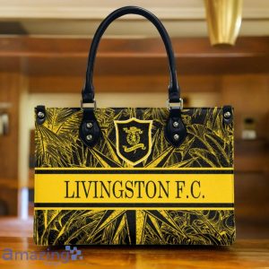 Livingston F.C. Leather Handbag Custom Name Gift For Women Product Photo 2