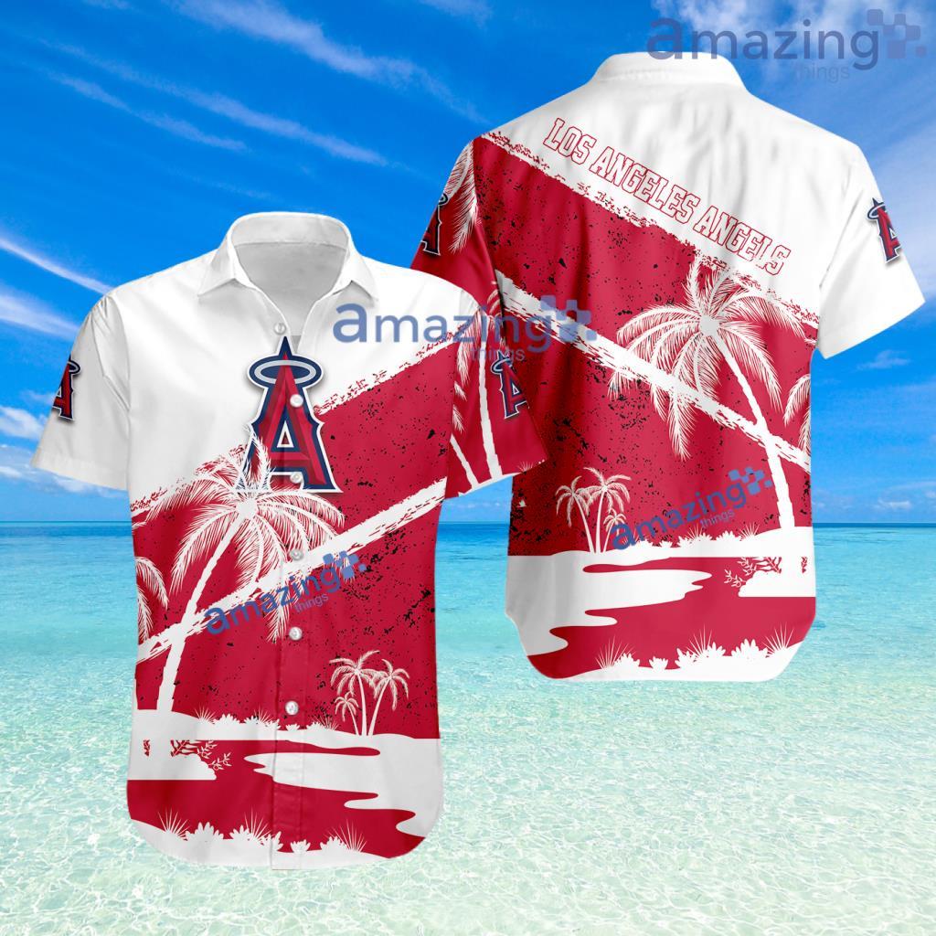 Los Angeles Angels Mlb Sport Hawaiian Shirt Tropical Brush Grunge Elegant Style For Men And Women image Los Angeles Angels Mlb Sport Hawaiian Shirt Tropical Brush Grunge Elegant Style For Men And Women Product Photo 1