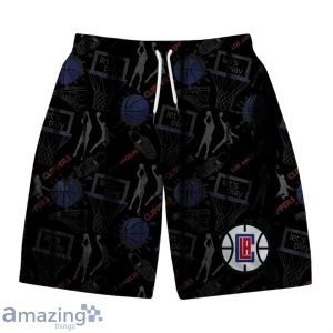 Los Angeles Clippers NBA Logo Basketball Street Style Design Hawaiian Shirt & Short Product Photo 3