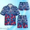 Los Angeles Dodgers MLB Flower Hawaiian Shirt And Short Custom Name For Fans