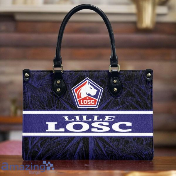 LOSC Lille Leather Handbag Custom Name Gift For Women Product Photo 2