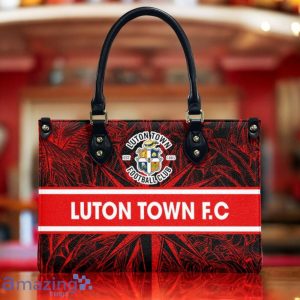 Luton Town F.C Leather Handbag Custom Name Gift For Women Product Photo 2