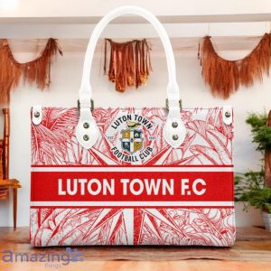 Luton Town F.C Leather Handbag Custom Name Gift For Women Product Photo 3