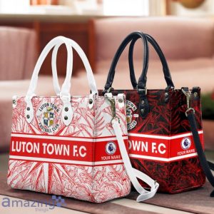 Luton Town F.C Leather Handbag Custom Name Gift For Women Product Photo 1