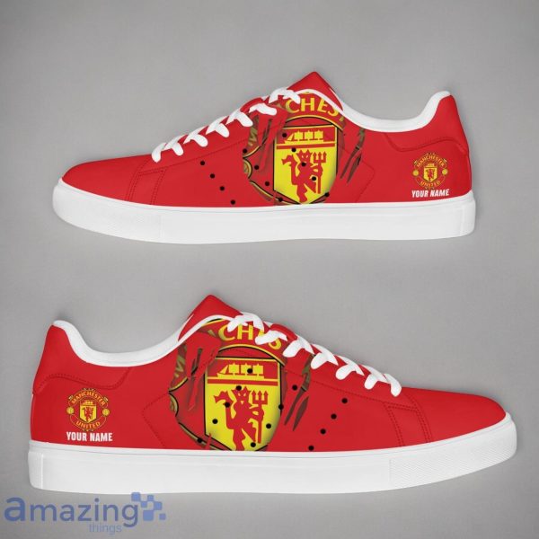 Manchester United EPL Custom Name New Stansmith Shoes Gifts For Fans Product Photo 1