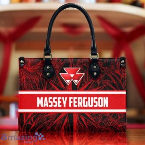 Massey Ferguson Leather Handbag Custom Name Gift For Women Product Photo 2
