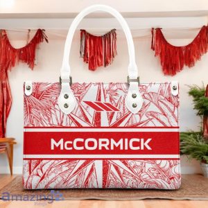 McCormick Leather Handbag Custom Name Gift For Women Product Photo 3
