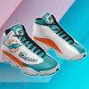 Miami Dolphins NFL Air Jordan 13 Shoes Style Gift