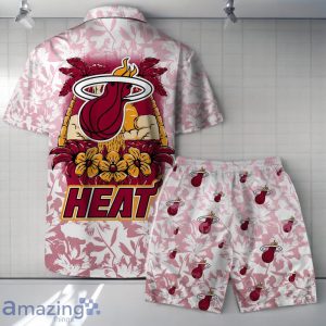 Miami Heat - NBA The Land Of Sunshine Pattern Hawaiian Shirt And Short Product Photo 2