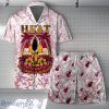 Miami Heat – NBA The Land Of Sunshine Pattern Hawaiian Shirt And Short