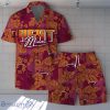 Miami Heat Team Logo Pattern Retro Magic Hawaiian Shirt And Short