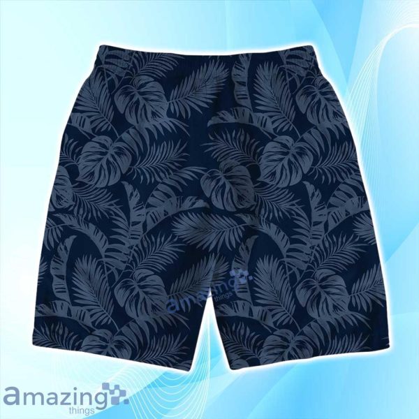 Minnesota Timberwolves NBA Team Logo Basketball Aloha Design Hawaiian Shirt & Short Product Photo 4