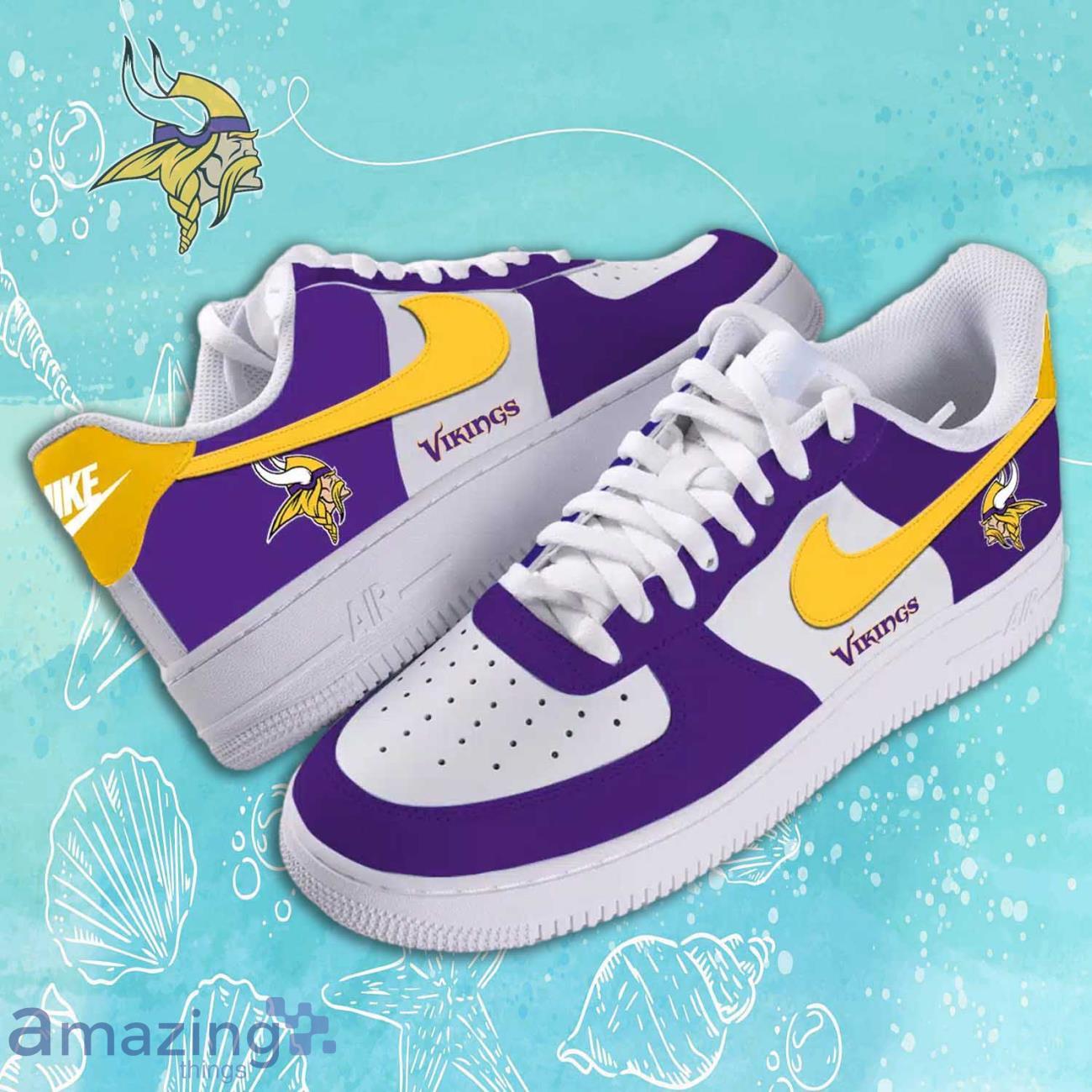 Minnesota Vikings Air Force Shoes New Sneaker For Fans Product Photo 1