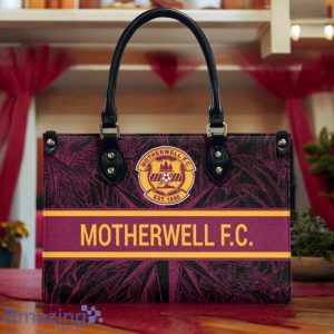 Motherwell F.C. Leather Handbag Custom Name Gift For Women Product Photo 2