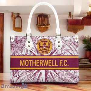 Motherwell F.C. Leather Handbag Custom Name Gift For Women Product Photo 3