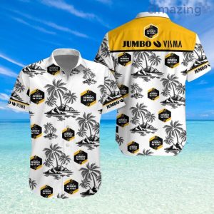 Movistar Team Hawaiian Shirt And Shorts Trendy Beach Season For Men And Women Product Photo 1