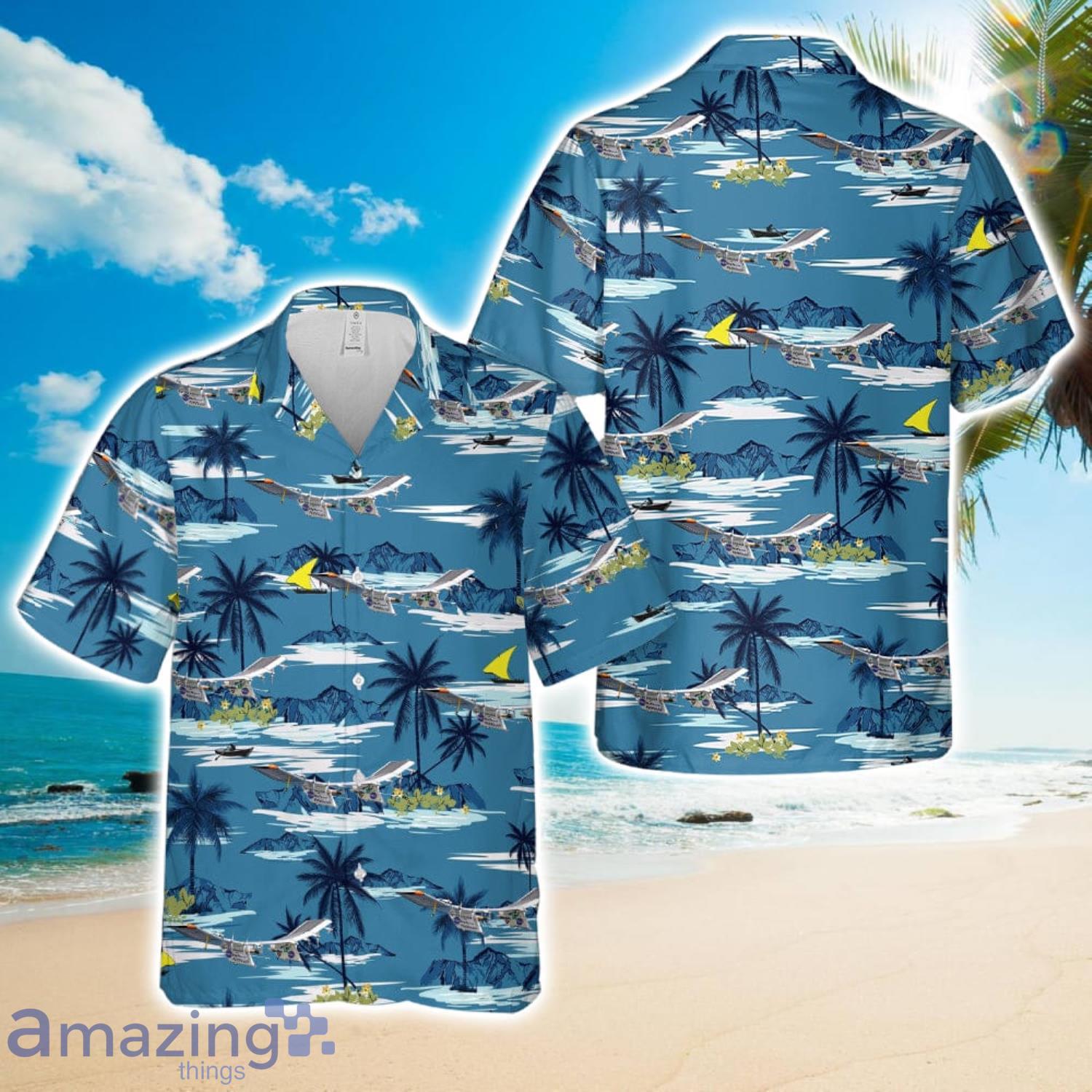 NASA AeroVironment Pathfinder Plus Hawaiian Shirt 3D Printed Button Shirt image NASA AeroVironment Pathfinder Plus Hawaiian Shirt 3D Printed Button Shirt Product Photo 1