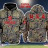 Nc State Wolfpack 3D Printing Army Camo Pattern Unisex Hoodies Custom Name For Fans