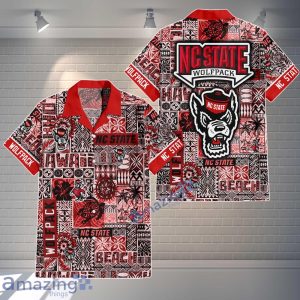 NC State Wolfpack Logo Team Hawaiian Shirt & Short New Design Summer Gift For Fans Product Photo 1