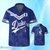 NCAA Duke Blue Devils 3D Hawaiian Shirt Team Logo On Back For Fans