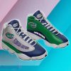 Ncaa Florida Gators Football Team Air Jordan 13 Sneaker Shoes