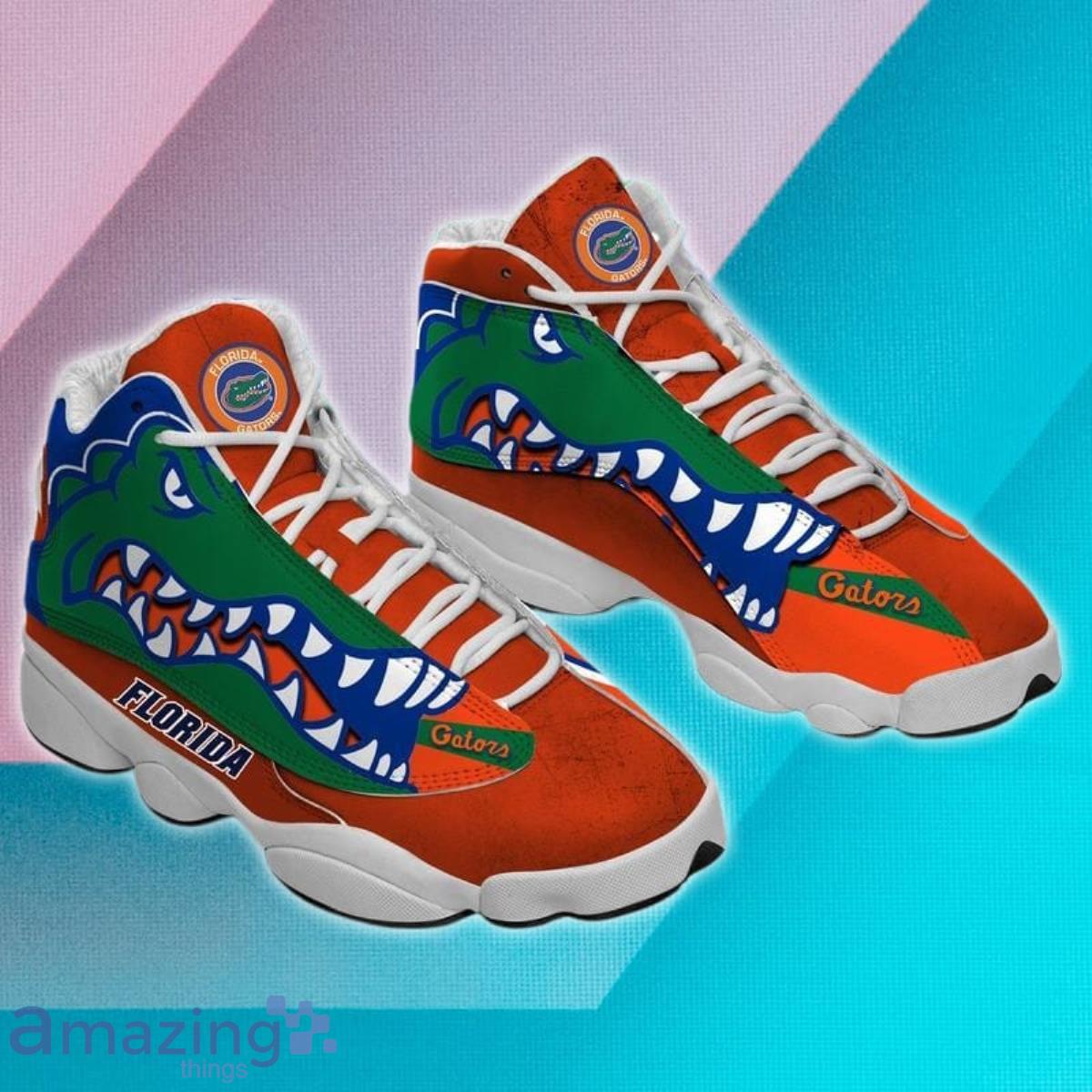 Ncaa Florida Gators Orange Air Jordan 13 Sneaker Shoes image Ncaa Florida Gators Orange Air Jordan 13 Sneaker Shoes Product Photo 1