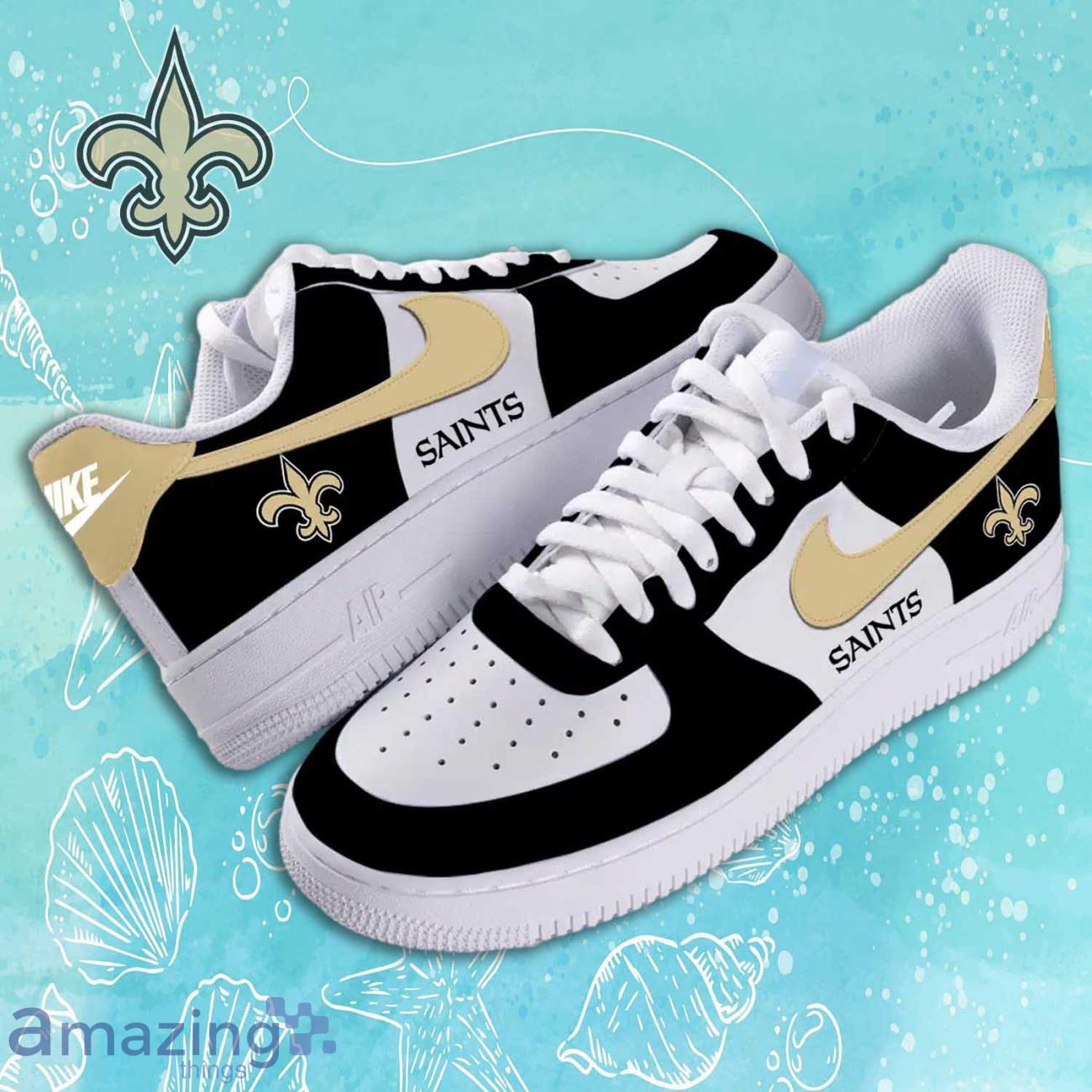New Orleans Saints Air Force Shoes New Sneaker For Fans Product Photo 1