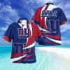 New York Giants Classic Fashion Button Up Hawaiian Shirt