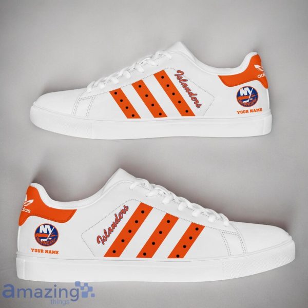 New York Islanders NHL Custom Name New StanSmith Shoes Gifts For Fans Product Photo 1