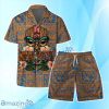 New York Knicks NBA Aloha Tiki Hawaiian Shirt & Short Summer Beach