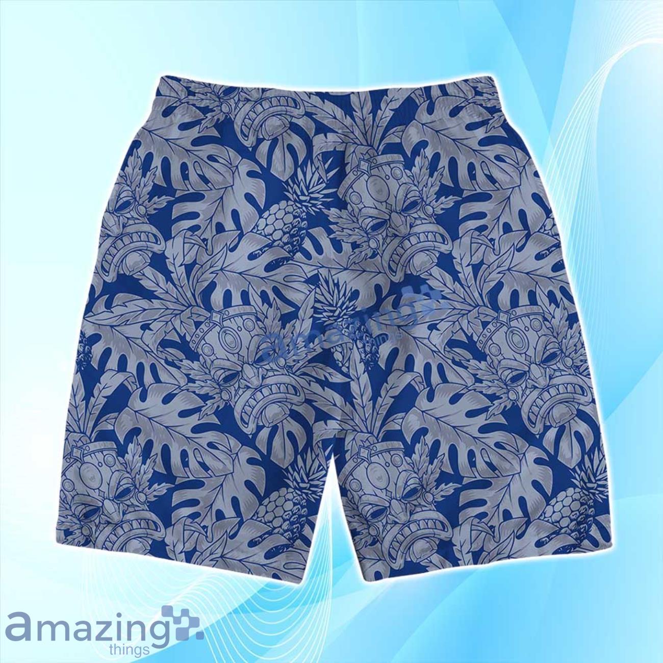 New York Knicks NBA Hawaiian Shirt & Short Summer Beach image New York Knicks NBA Hawaiian Shirt & Short Summer Beach Product Photo 4
