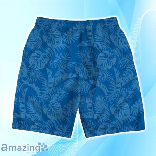 New York Knicks NBA Team Logo Basketball Aloha Design Hawaiian Shirt & Short Product Photo 4