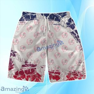 New York Yankees MLB Logo One Pride Hawaiian Shirt & Short Summer Beach Product Photo 3