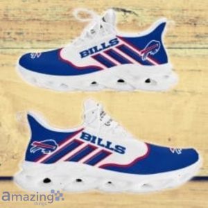 NFL Buffalo Bills Blue White Max Soul Shoes Impressive Gift image NFL Buffalo Bills Blue White Max Soul Shoes Impressive Gift Product Photo 2