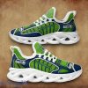 NFL Seattle Seahawks Green Mix Blue Max Soul Shoes Style Gift For Men And Women