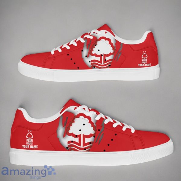 Nottingham Forest EPL Custom Name New Stansmith Shoes Gifts For Fans Product Photo 1