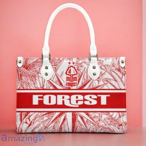 Nottingham Forest F.C Leather Handbag Custom Name Gift For Women Product Photo 3
