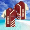 Oklahoma Sooners Short Sleeve Button Down Tropical Hawaiian Shirt Limited Edition