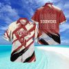 Oklahoma Sooners Vintage Classic Button Down Tropical Hawaiian Shirt
