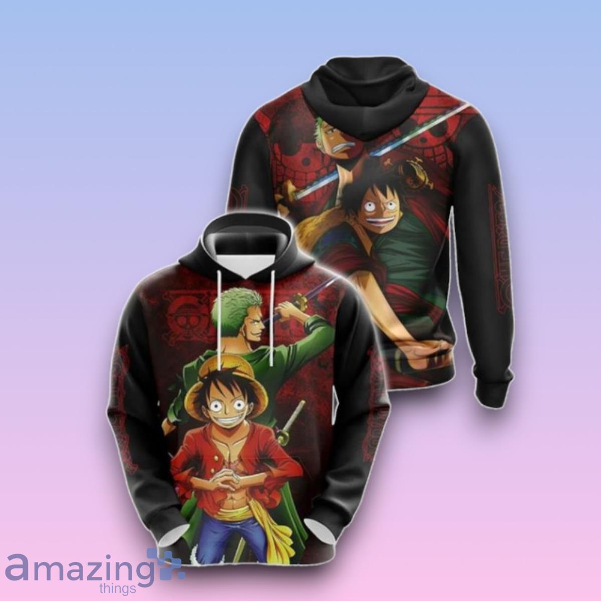 One Piece 3D Hoodie Best Gift image One Piece 3D Hoodie Best Gift Product Photo 1