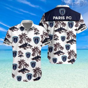 Paris Fc Hawaiian Shirt And Shorts Trendy Beach Season For Men And Women Product Photo 1