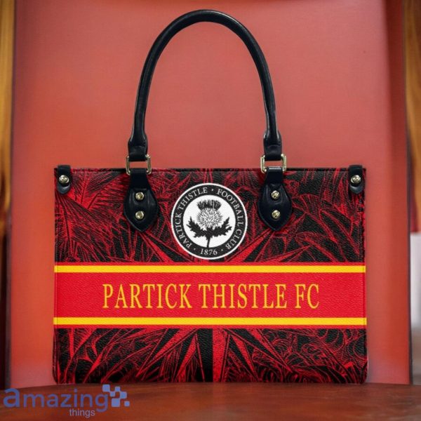 Partick Thistle F.C. Leather Handbag Custom Name Gift For Women Product Photo 2