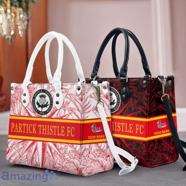 Partick Thistle F.C. Leather Handbag Custom Name Gift For Women Product Photo 1