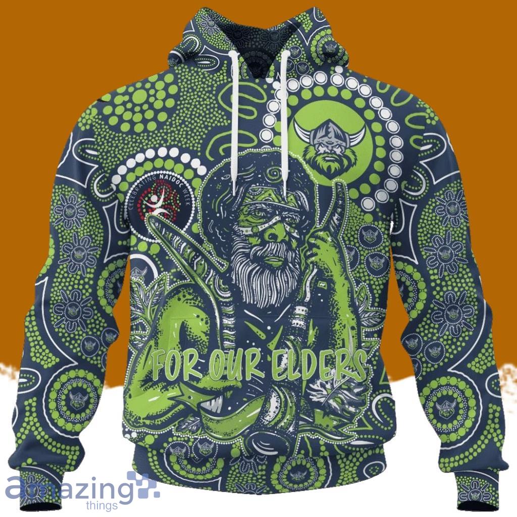 Personalized Nrl Canberra Raiders Special Design Hoodie 3D All Over Print Vintage For Big Fans image Personalized Nrl Canberra Raiders Special Design Hoodie 3D All Over Print Vintage For Big Fans Product Photo 1