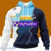 Personalized Nrl Gold Coast Titans Special Mix Jersey Hoodie 3D All Over Print Vintage For Big Fans