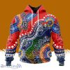 Personalized Nrl Newcastle Knights Special Indigenous Design Hoodie 3D All Over Print Vintage For Big Fans