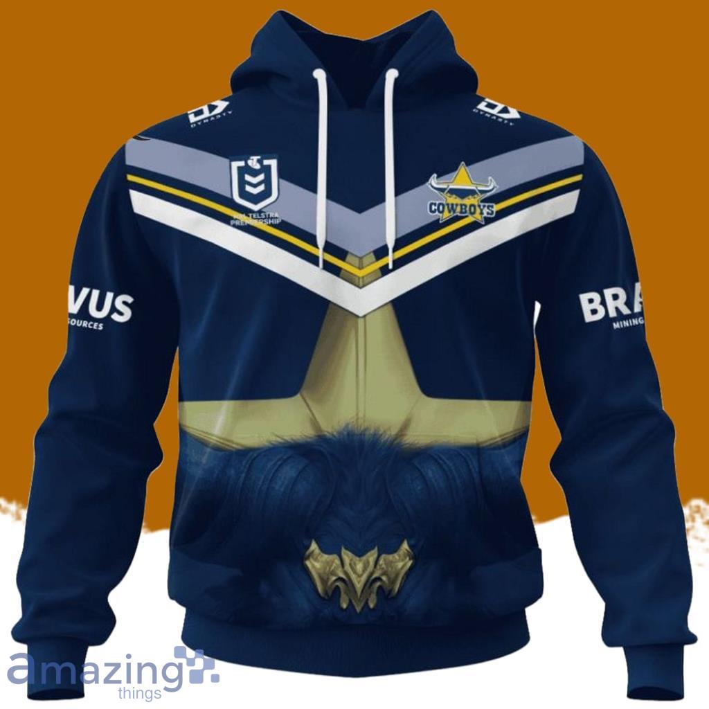 Personalized Nrl North Queensland Cowboys Special Design With Team's Signature Hoodie 3D All Over Print Vintage For Big Fans image Personalized Nrl North Queensland Cowboys Special Design With Team's Signature Hoodie 3D All Over Print Vintage For Big Fans Product Photo 1