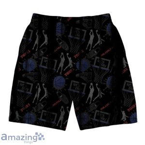 Philadelphia 76ers NBA Logo Basketball Street Style Design Hawaiian Shirt & Short Product Photo 4