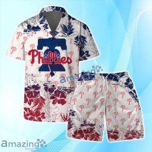 Philadelphia Phillies MLB Logo One Pride Hawaiian Shirt & Short Summer Beach Product Photo 1