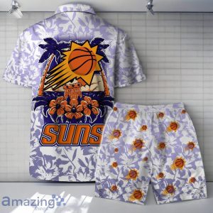 Phoenix Suns - NBA The Land Of Sunshine Pattern Hawaiian Shirt And Short Product Photo 2